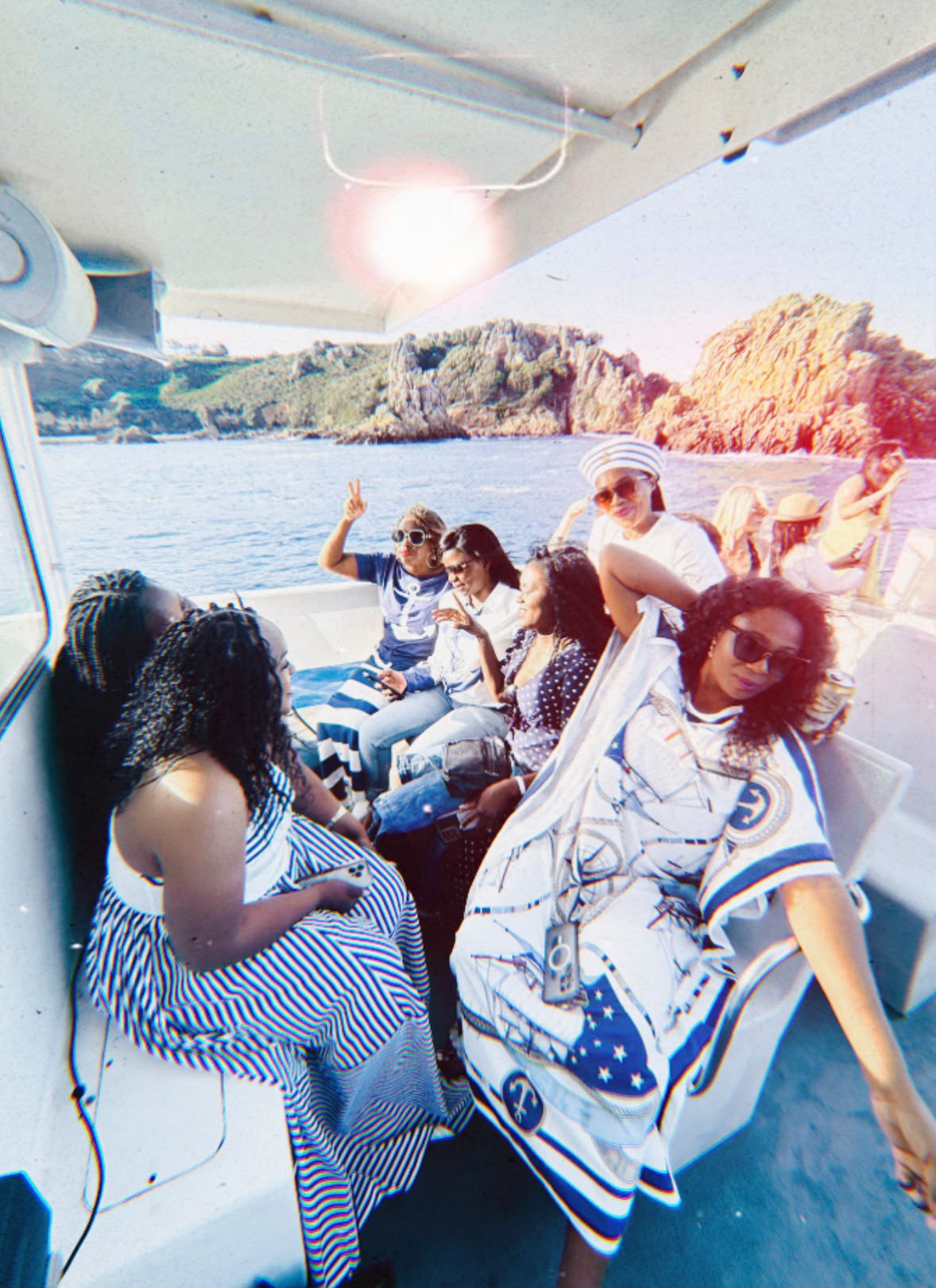 Abandon Ship boat party photo